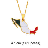 Mexico Flag Pendant