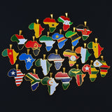 Africa Flag Pendants (Multiple Countries)