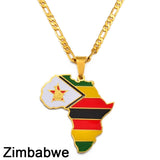 Africa Flag Pendants (Multiple Countries)