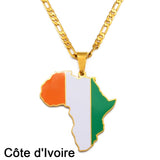 Africa Flag Pendants (Multiple Countries)