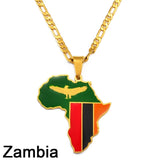 Africa Flag Pendants (Multiple Countries)