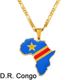 Africa Flag Pendants (Multiple Countries)