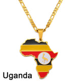 Africa Flag Pendants (Multiple Countries)