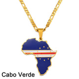 Africa Flag Pendants (Multiple Countries)