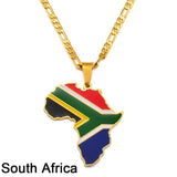 Africa Flag Pendants (Multiple Countries)