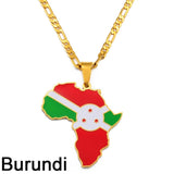 Africa Flag Pendants (Multiple Countries)