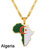 Africa Flag Pendants (Multiple Countries)