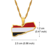 Yemen Flag Pendant