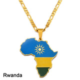 Africa Flag Pendants (Multiple Countries)