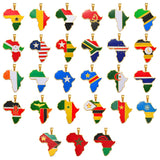 Africa Flag Pendants (Multiple Countries)