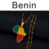 Africa Flag Maps 2