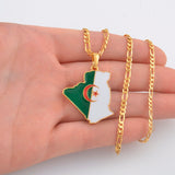 Algeria Flag Pendant