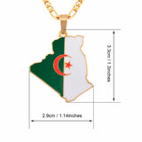 Algeria Flag Pendant