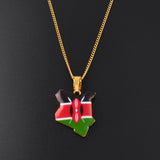 Kenya Flag Pendant