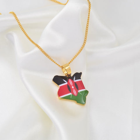 Kenya Flag Pendant