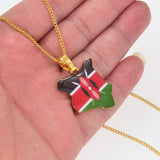 Kenya Flag Pendant